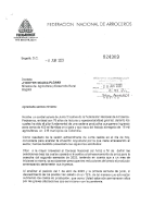 CARTA MINISTRA
